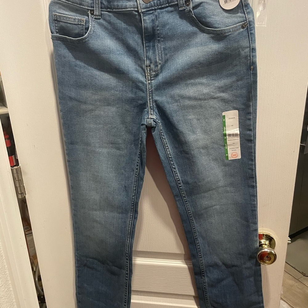 Wonder Nation Big Box size 16 blue jeans NWT